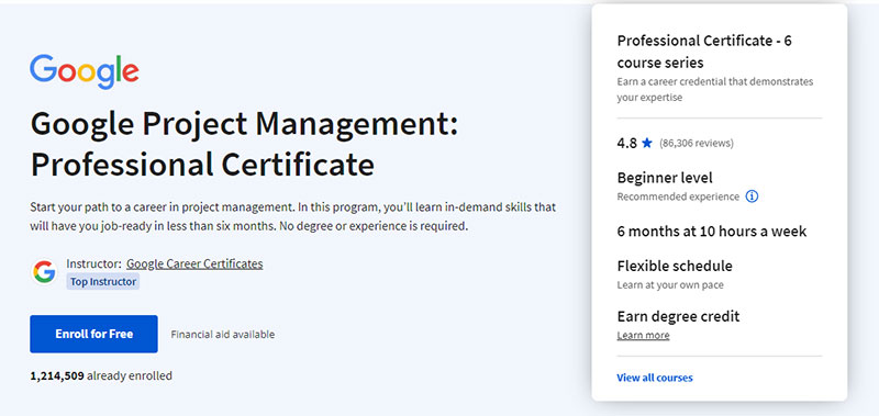 googlepm The Best Project Management Courses To Take (Free & Paid)