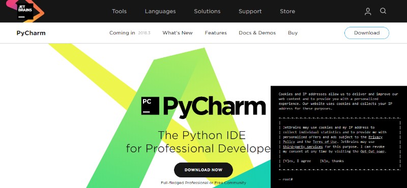 pycharm_the_python_ide_for_professional_developers_by_jetbrains 14 Best Web Development IDE in 2021 [CSS, HTML, JavaScript]