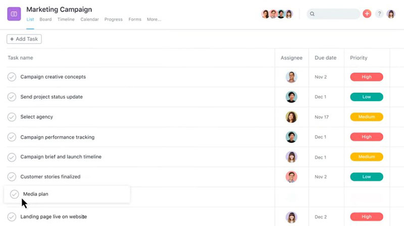asana The Best Kanban App You Should Use at Your Company