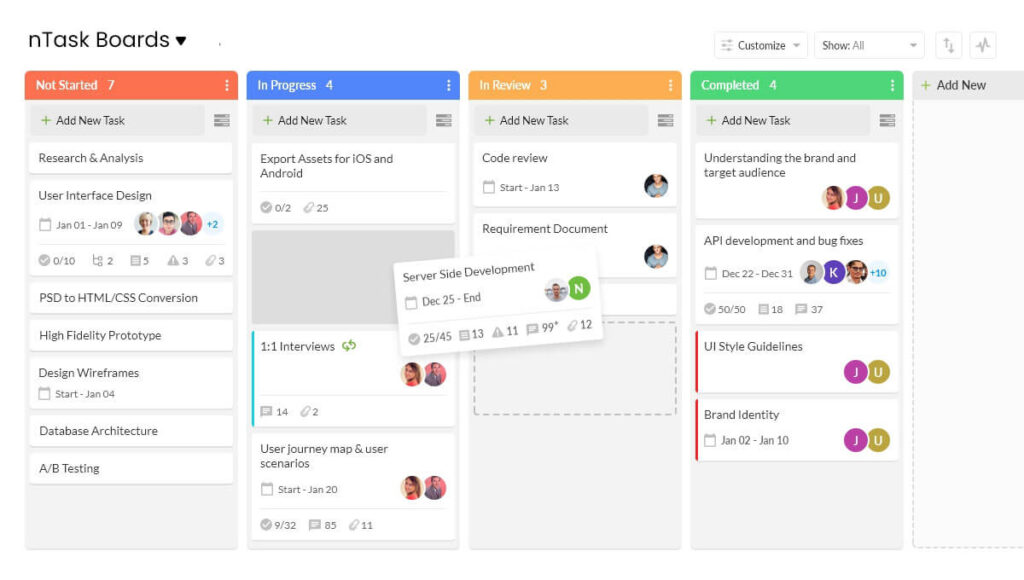 nTask-Board-1024x580 The 24 Best Kanban Apps You Should Test For Your Company