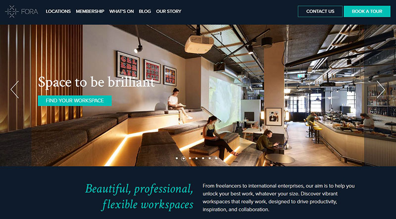fora Pick the best London coworking space for you (Top-notch list)