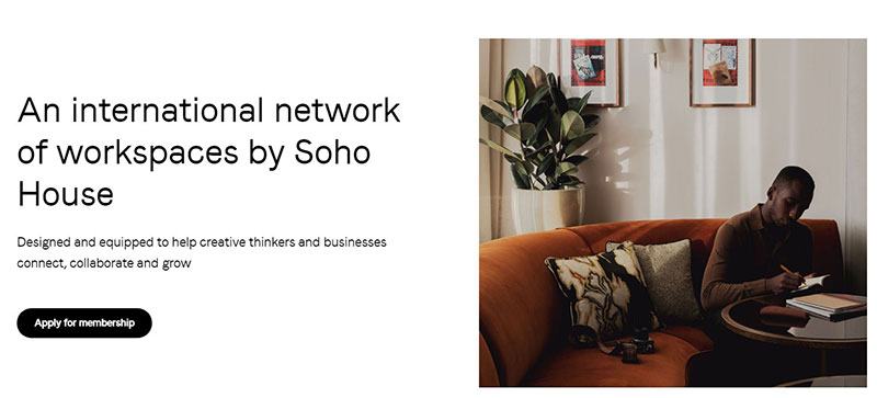 soho-house Pick the best London coworking space for you (Top-notch list)