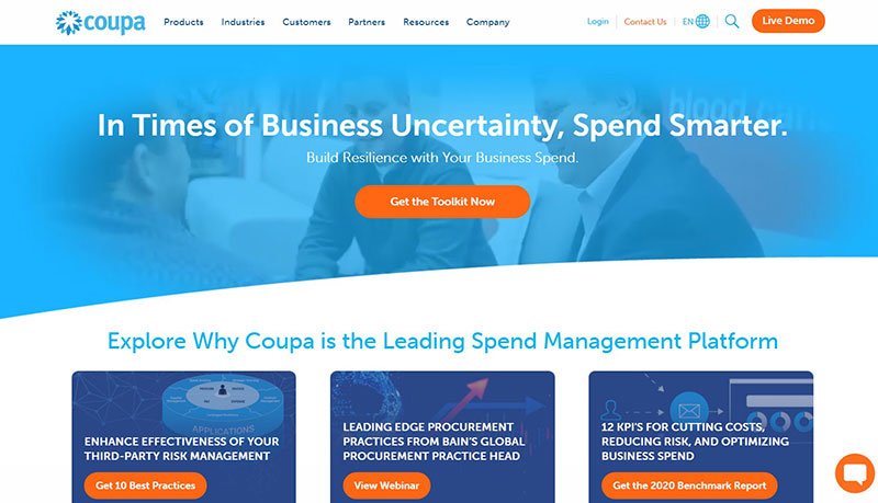 Coupa-Software SaaS Startups and Companies That You Should Keep an Eye on
