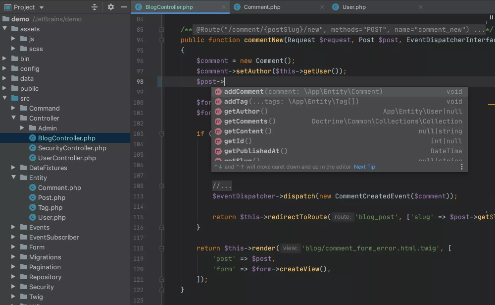 phpstorm_editor@2x The 14 Best IDEs for JavaScript Coders