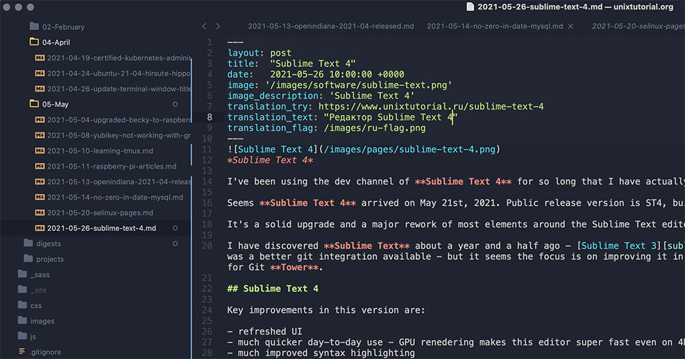 sublime-text-4 TMS: Tech Talk & Dev Tips to Navigate the Digital Landscape with Ease