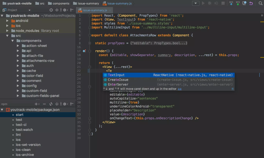 webstorm-main The 14 Best IDEs for JavaScript Coders