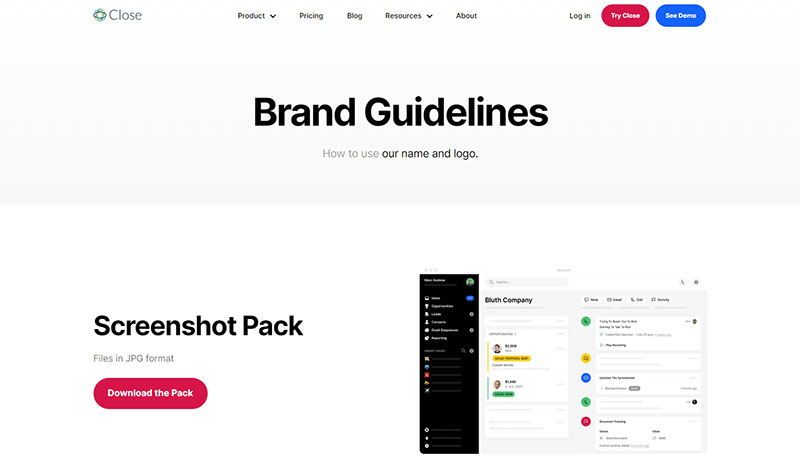 close Showcasing Your Brand: Best Practices & Press Kit Examples