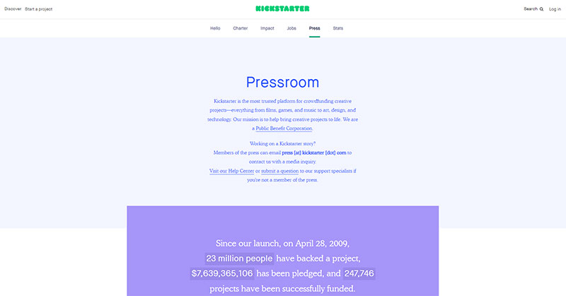 kickstrtr Showcasing Your Brand: Best Practices & Press Kit Examples