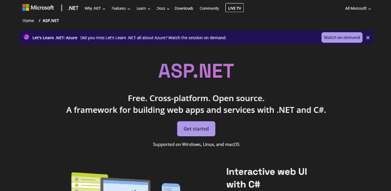 ASP.NET_ The 20 Best Laravel Alternatives for Web Development