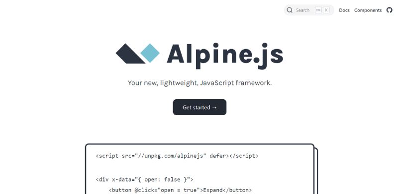 Alpine.js_-2 React Alternatives That Will Revolutionize Your Workflow