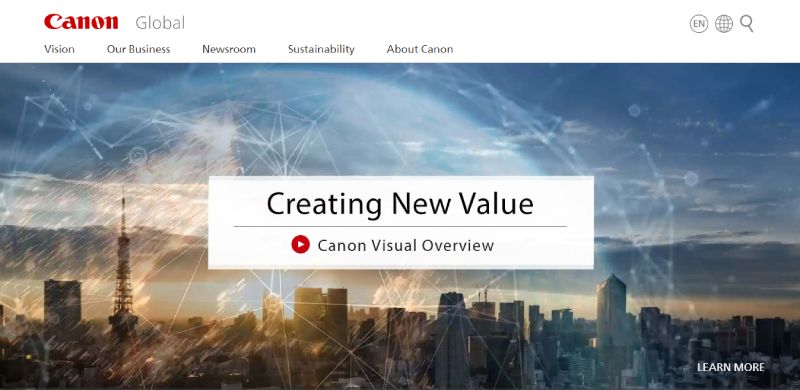 Canon Tech Companies in Japan, The Industry’s Top Innovators