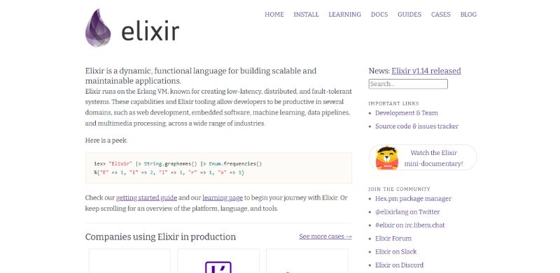 Elixir The Best PHP Alternatives That You Should Check Out