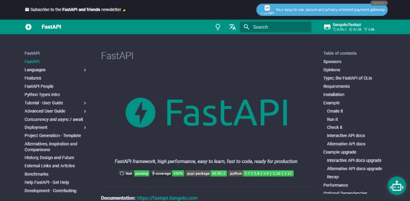 FastAPI-1 The 20 Best Laravel Alternatives for Web Development