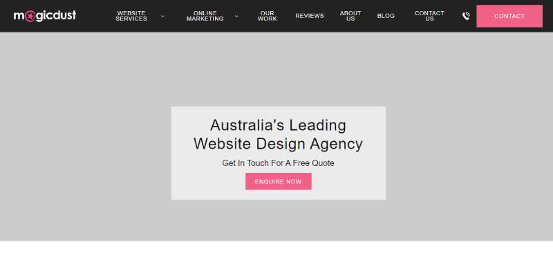 Magicdust Professional Web Development Companies in Australia