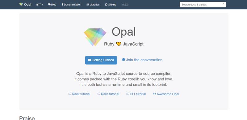 Opal 19 JavaScript Alternatives That are Taking Over the Dev Scene