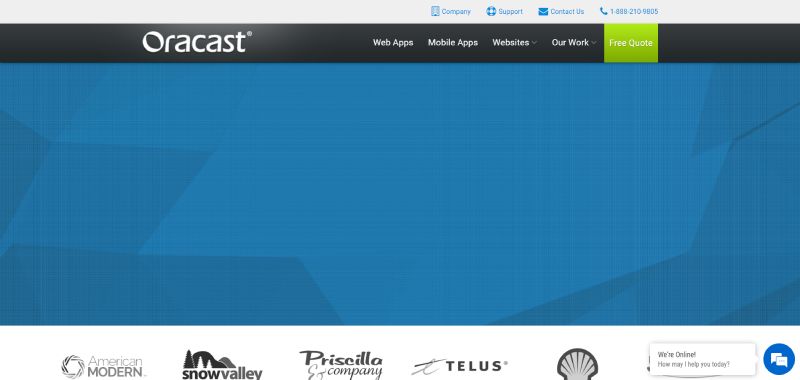 Oracast Looking at the Top App Development Companies in Canada