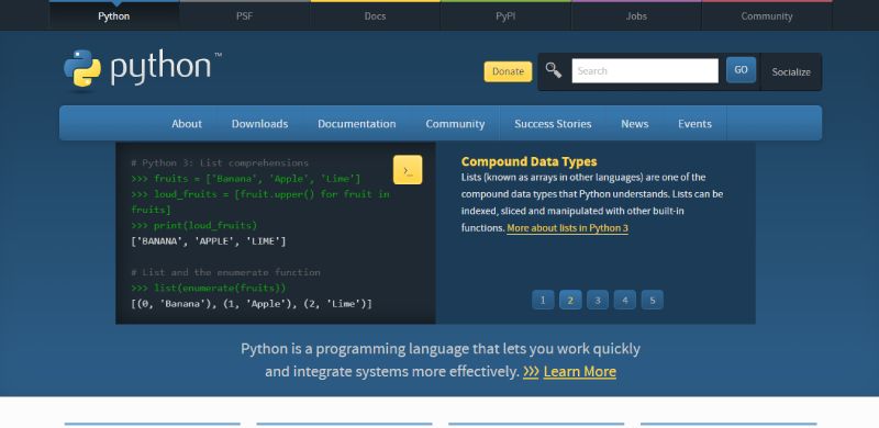 Python-2 The Top Java Alternatives for Modern Software Development