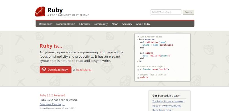 Ruby-2 The Top Java Alternatives for Modern Software Development