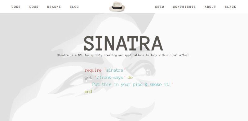 Sinatra-1 The 20 Best Laravel Alternatives for Web Development