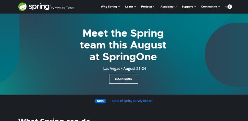 Spring The Best Django Alternatives for Front-End Developers