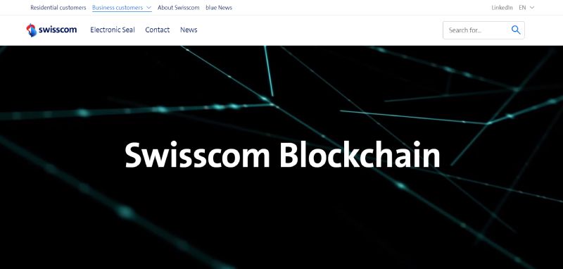 Swisscom-Blockchain The Rise of Tech Companies in Switzerland: Startups to Watch