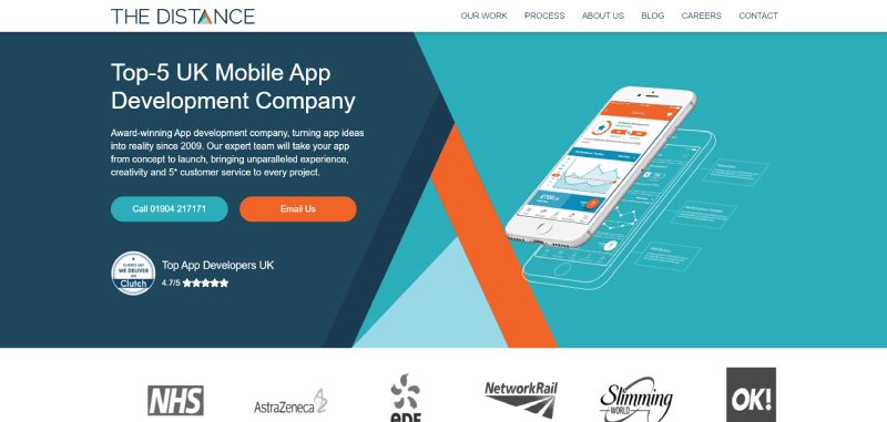 The-Distance Expert App Development Companies in the UK