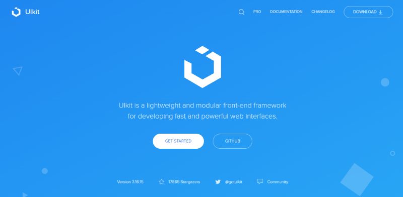 UIkit The 17 Top Bootstrap Alternatives for Web Designers