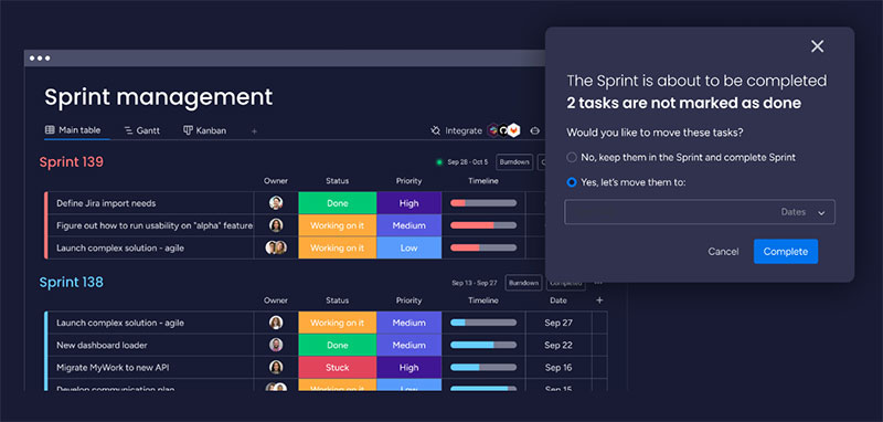 sprint-management Mastering Product Management with Monday.com: The Best Guide