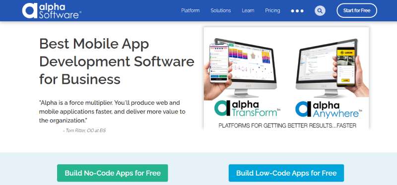 Alpha-Anywhere-2 Best Mobile App Development Frameworks: An In-Depth Comparison