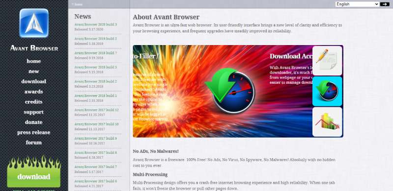 Avant-Browser Let's Pick The Best Browser For Web Developers (21 Options)