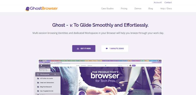 Ghost-Browser Let's Pick The Best Browser For Web Developers (21 Options)