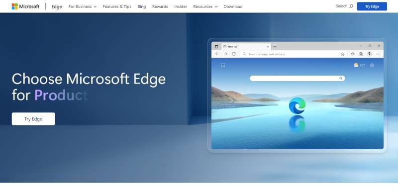 Microsoft-Edge Let's Pick The Best Browser For Web Developers (21 Options)