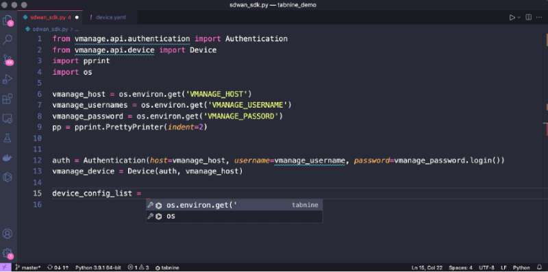 Tabnine The Best VS Code Extensions for Cutting-Edge Development