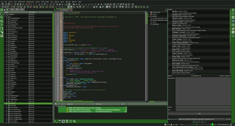 Eric-Python Finding the Best IDE for Python Development