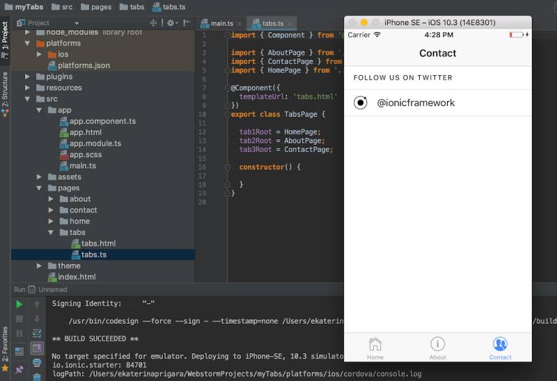 Ionic-1 Powerful IDEs for Mobile App Development