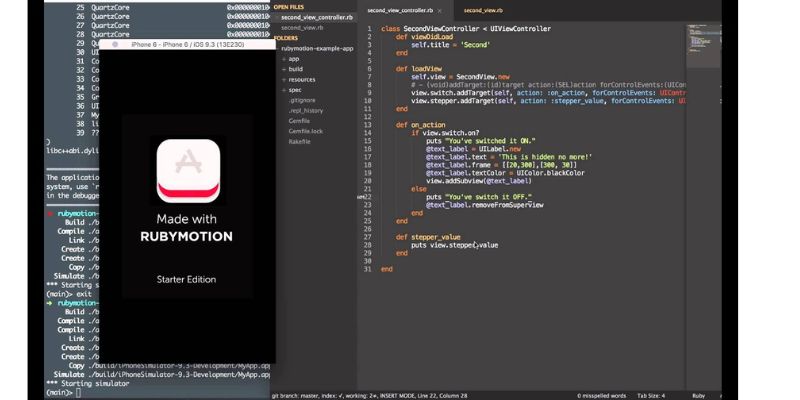 RubyMotion-1 Powerful IDEs for Mobile App Development