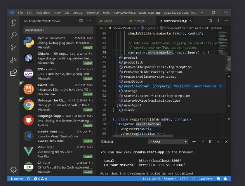 Visual-Studio-Code Finding the Best IDE for Python Development