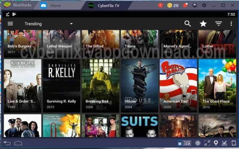 CyberFlix-TV Stream Movies & TV: Dive Into Apps Like BeeTV