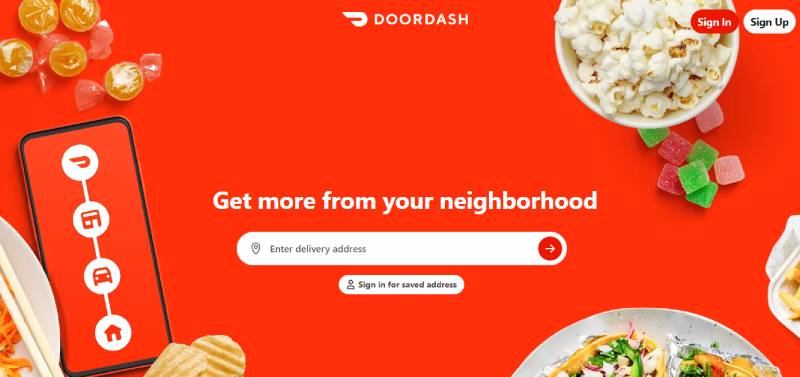 DoorDash-Delivery Step Up Your Earnings: Apps That Pay You to Walk