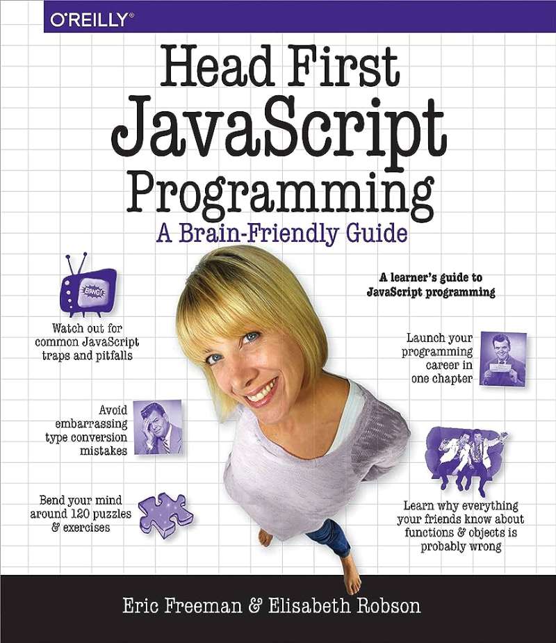 Head-First-JavaScript-Programming The Best JavaScript Books for Learning the Language