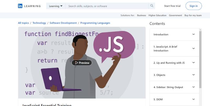 JavaScript-Certification-by-LinkedIn-Learning2 JavaScript Certification: Boost Your Resume With These Options