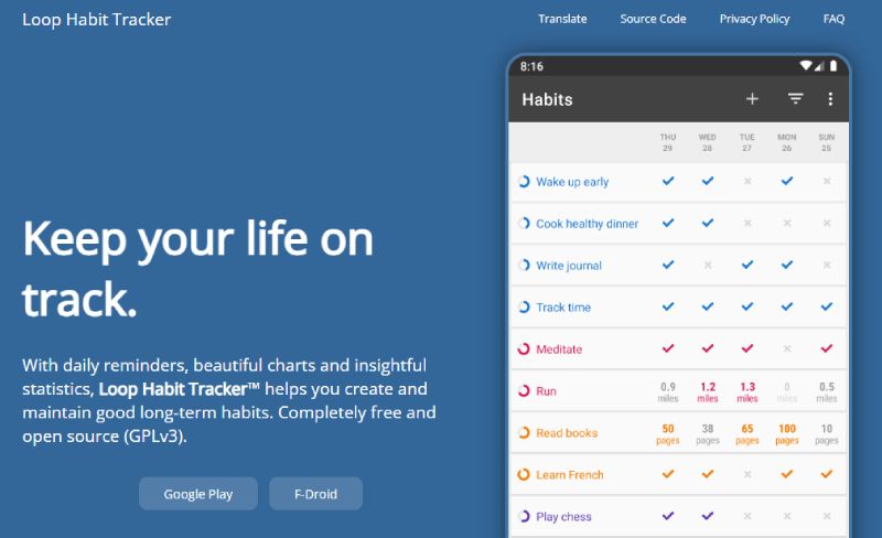 Loop-Habit Gamifying Good Habits: Why Choose Apps Like Habitica?