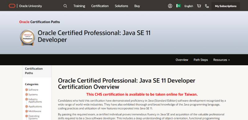 Oracle-Certified-Professional-Java-SE-11-Developer Java Certifications That Are Worth Having