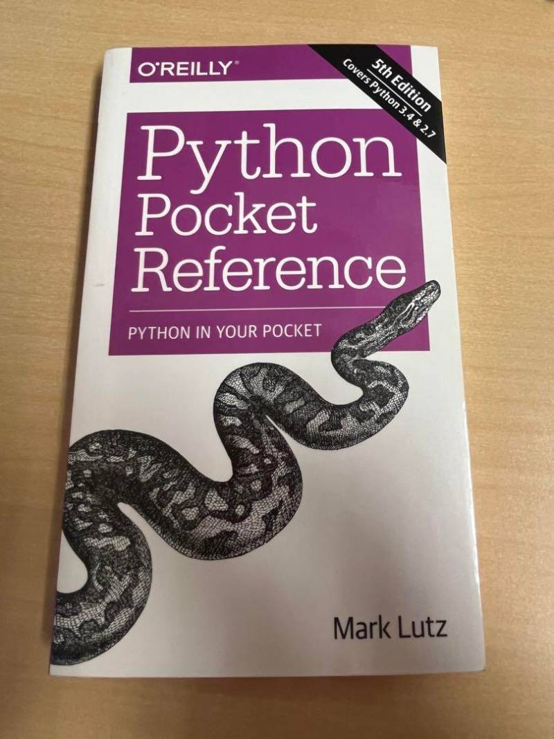 Python-Pocket-Reference-Python-In-Your-Pocket The Best Python Books Every Developer Should Read