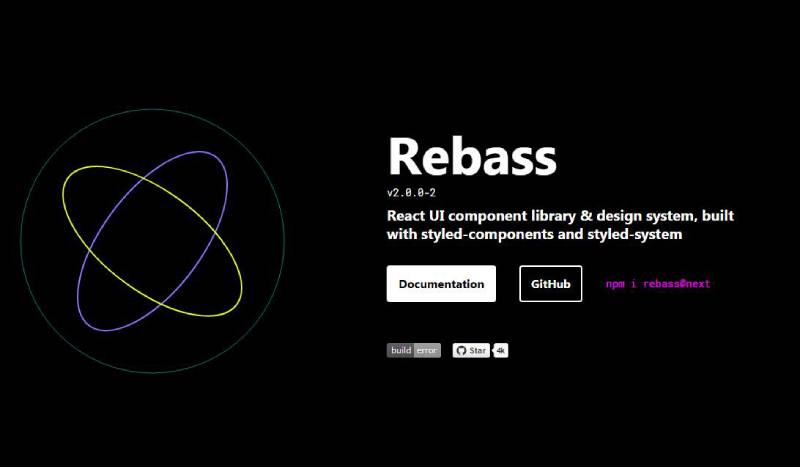 Rebass1 Top JavaScript UI Libraries to Know And Use This Year