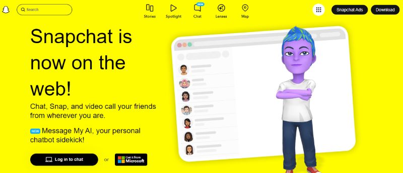 Snapchat-1 Video Calls & Friends: Top Apps Like Hoop