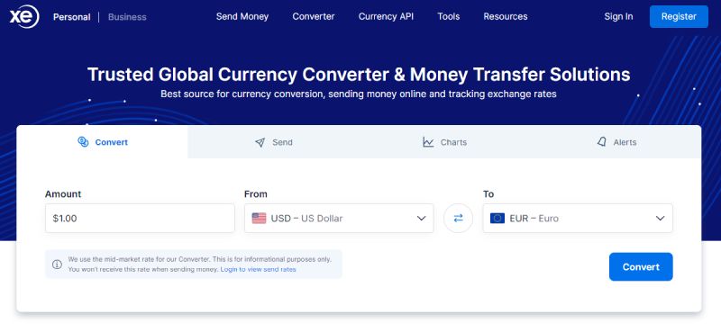 XE-1 International Money Transfers: Exploring Apps Like Remitly