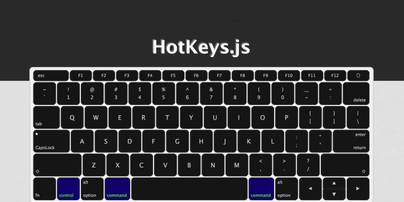 hotkey.js_ The Best JavaScript Libraries for Front-End Development