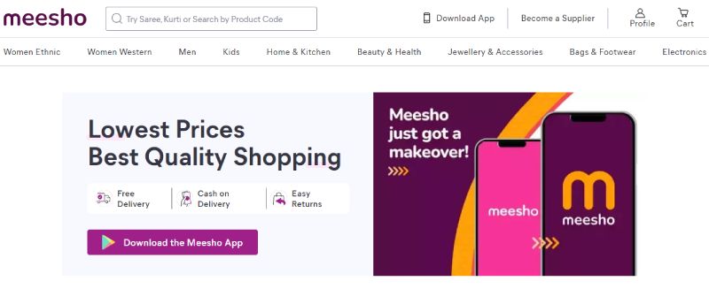 meesho-1 Quick Task Gigs: 11 Apps Like IVueIt