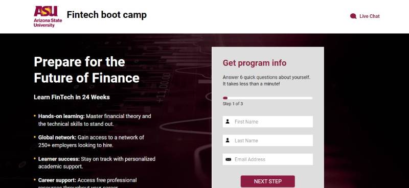 ASU-FinTech-Bootcamp Fintech Bootcamp Options You Should Be Checking Out